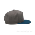 5 paneel snapback hat en pet